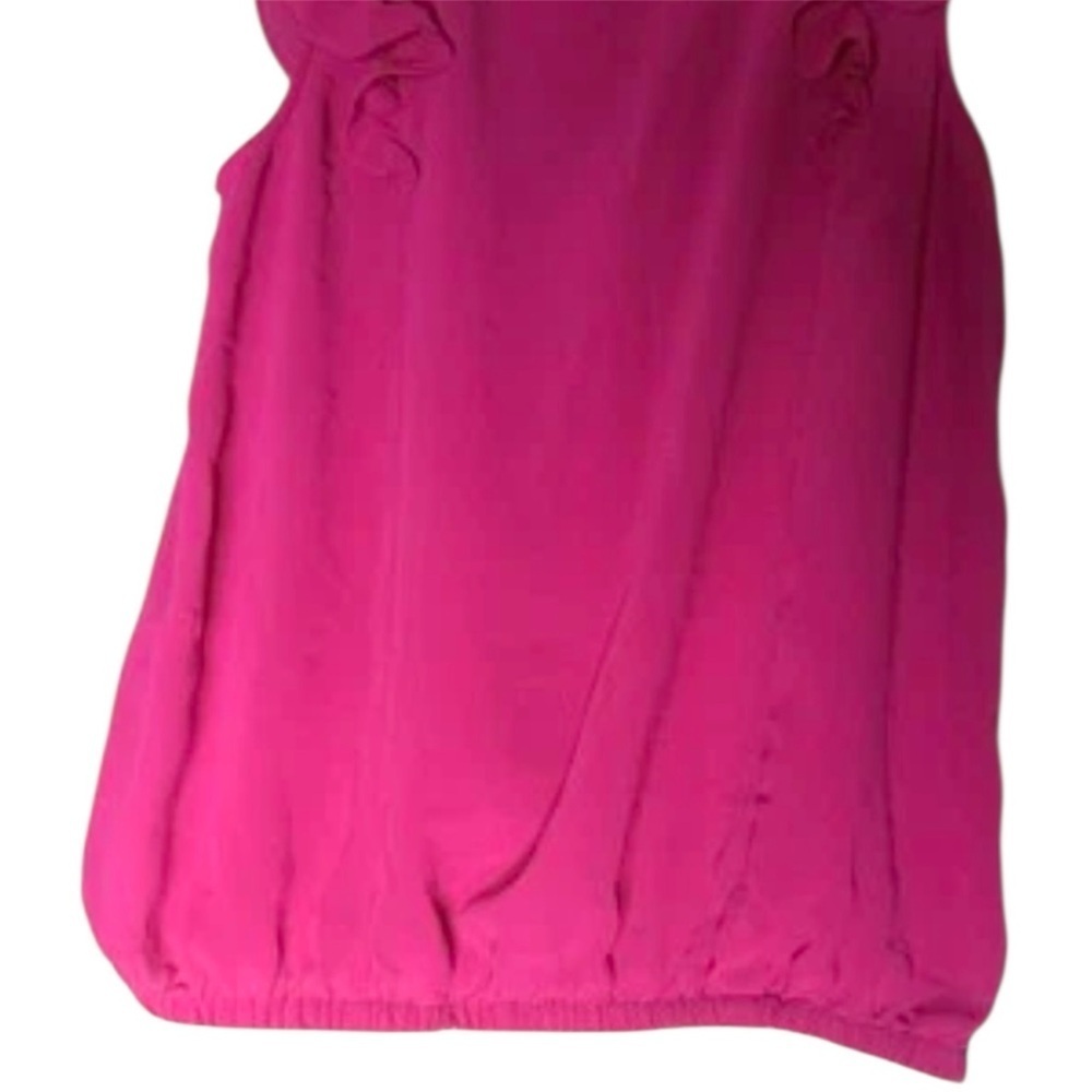 Tempted Pink Sleeveless Ruffled Blouse Size M
Mtp(25) - Picture 4 of 4